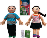 MATERIAL DIDÁCTICO. Productos Kit muñecos sexuados adolescentes