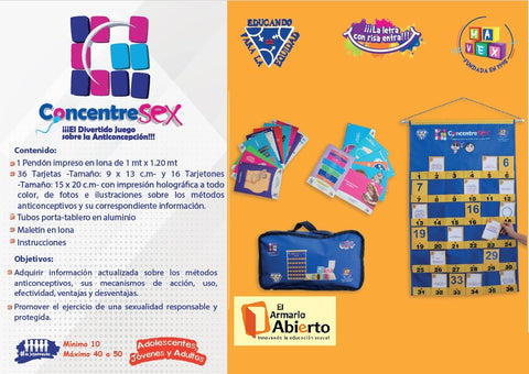 ConcentreSex - El Divertido Juego de la Anticoncepción